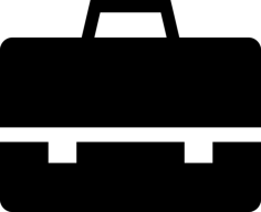 Briefcase Black Tool Laser Cut Svg File, Free Vectors File
